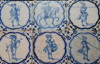 Carreaux de Delft- Galerie de Illustres-Parc et Château de Beauregard-41120 Cellettes