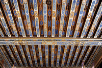 Plafond lapis lazuli - Galeries de Illustres-Parc et Château de Beauregard-41120 Cellettes