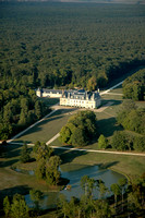 Vue aérienne du Parc & Château de Beauregard